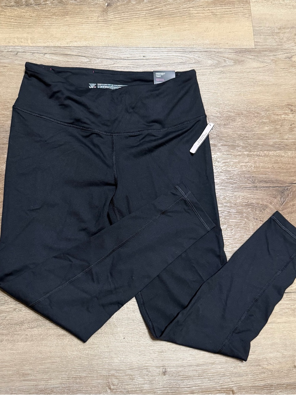 Victoria's Secret Black Track Jogger Leggings
